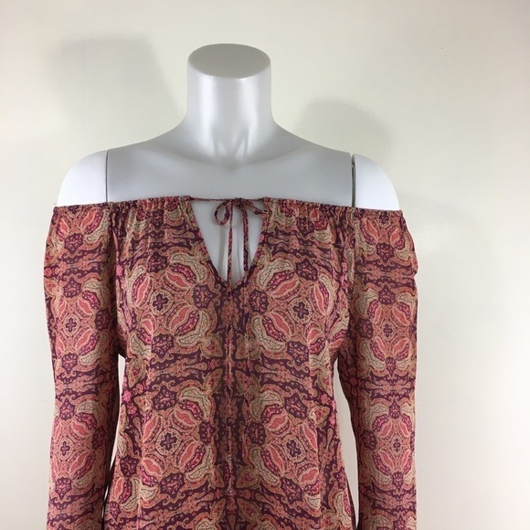 Sanctuary Boho Tunic Top Bell Sleeves - Picture 5 of 11